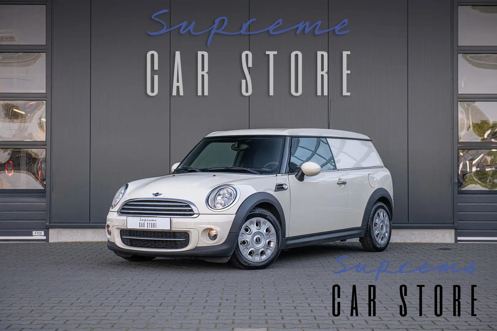 MINI Cooper D Clubman 1.6 I R55 I Clubvan! I Airco I Uniek! Blanco - 1