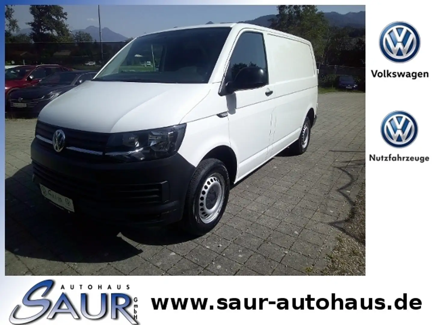 Volkswagen T6 Transporter Kasten 2.0 TDI*Radio*PDC*Flügeltüren Weiß - 1