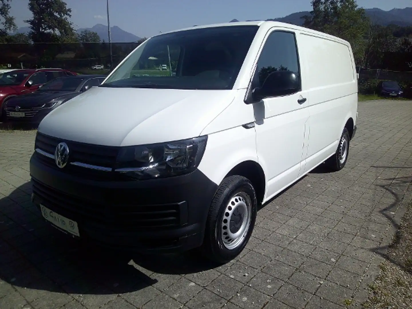 Volkswagen T6 Transporter Kasten 2.0 TDI*Radio*PDC*Flügeltüren Weiß - 2
