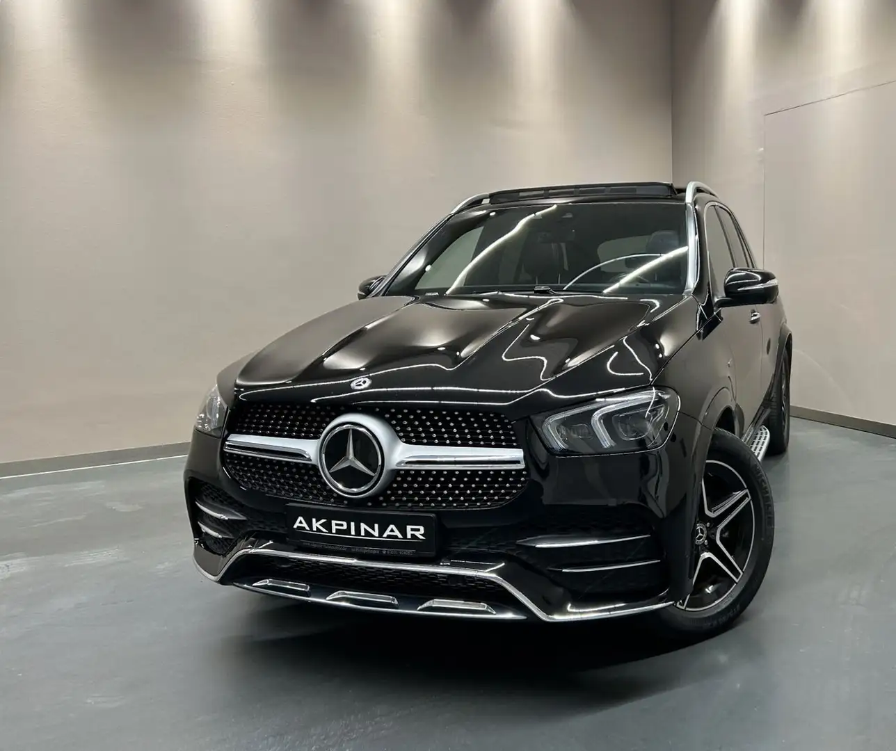 Mercedes-Benz GLE 350 GLE350 de 4M *AMG LINE*PANO*STANDHZ*BURM*360°* Schwarz - 1
