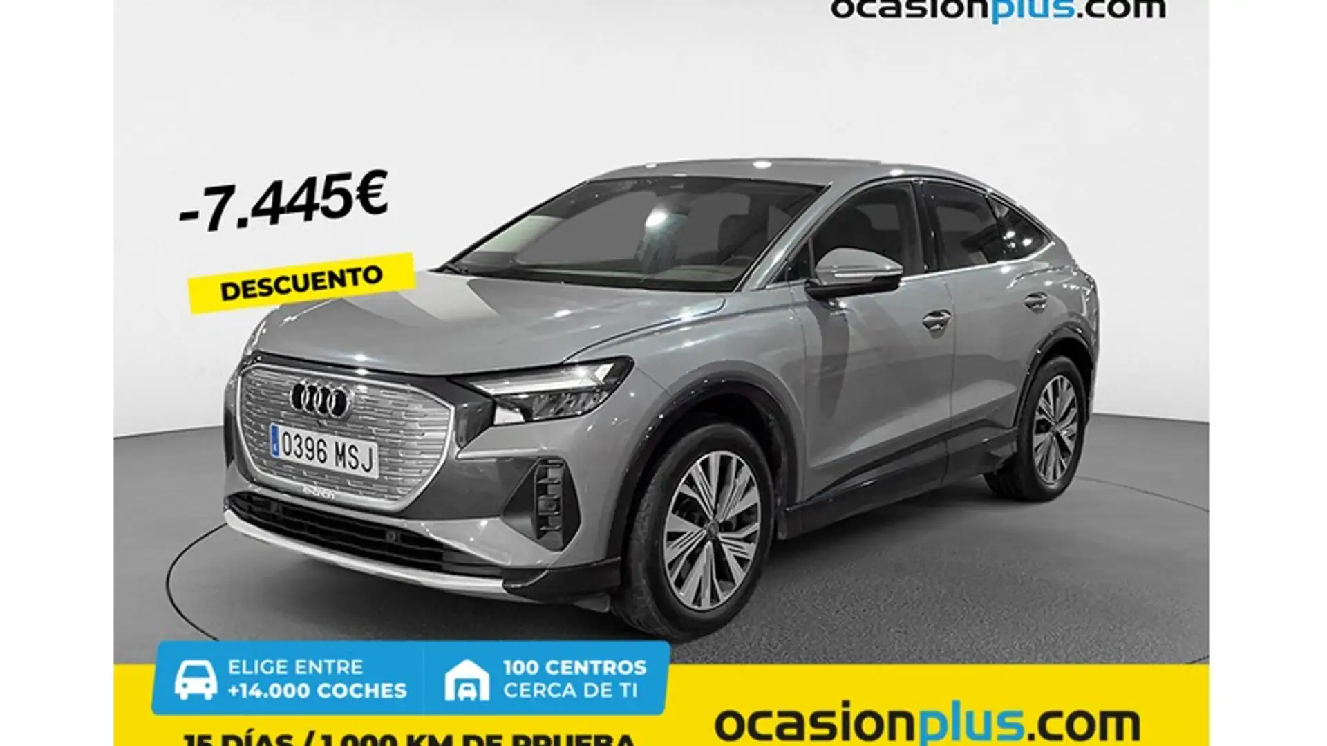 Audi Q4 e-tron Sportback 40 Advanced 82KWh Gris - 1
