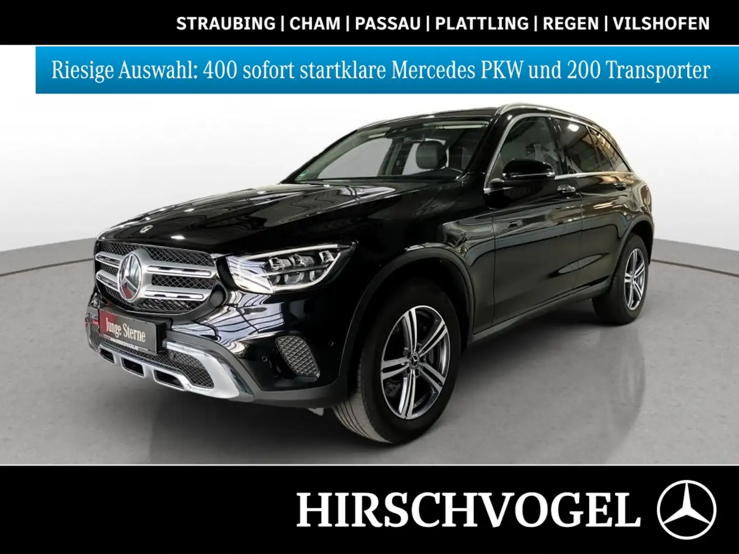 Mercedes-Benz GLC 300 de 4M AHK+DISTRONIC+KEYLESS+Memory-P+LED Schwarz - 1