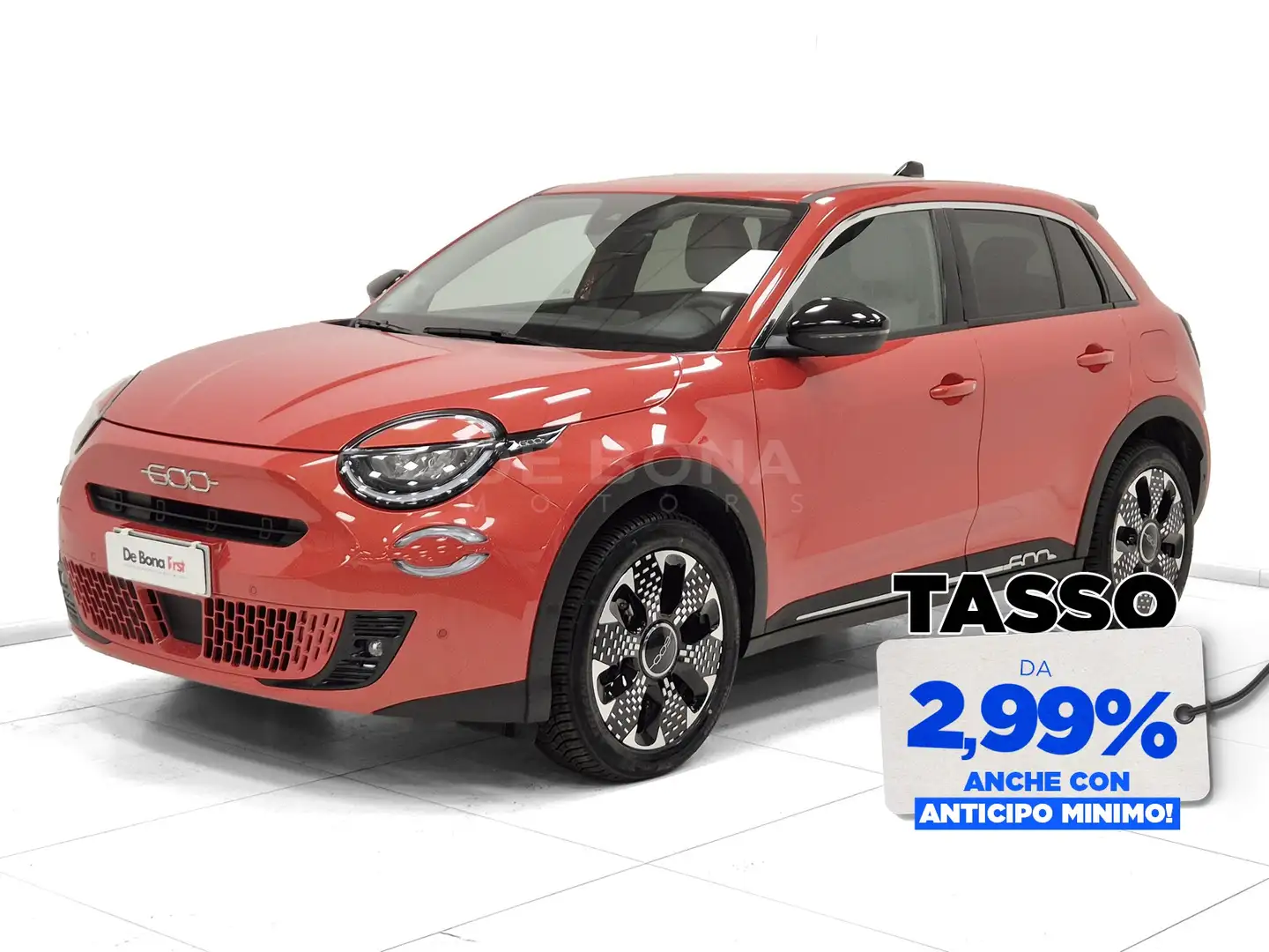 Fiat 600 54kwh la prima Orange - 1