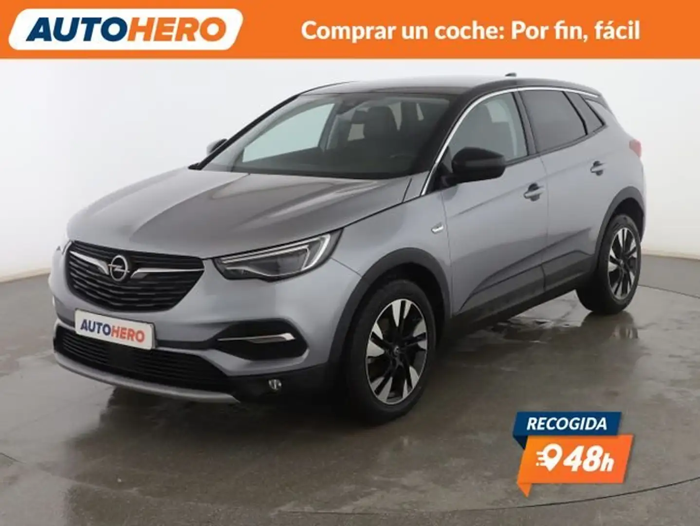 Opel Grandland X 1.2 Turbo Ultimate Gris - 1