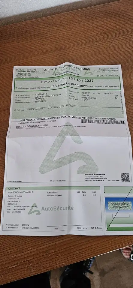 BMW 320 Ci 6cylindres 2.2, foto 9