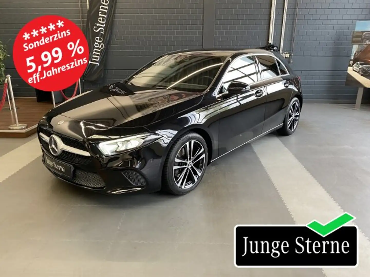 Mercedes-Benz A 220 A 220 Progressive LED MBUX Kamera Sitzh.Parkp... Noir - 1