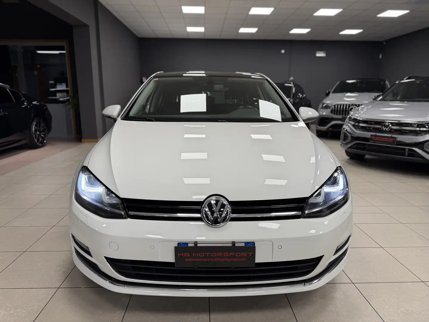 Volkswagen Golf Golf 5p 1.6 tdi Highline c/xeno dsg Full Blanc - 2