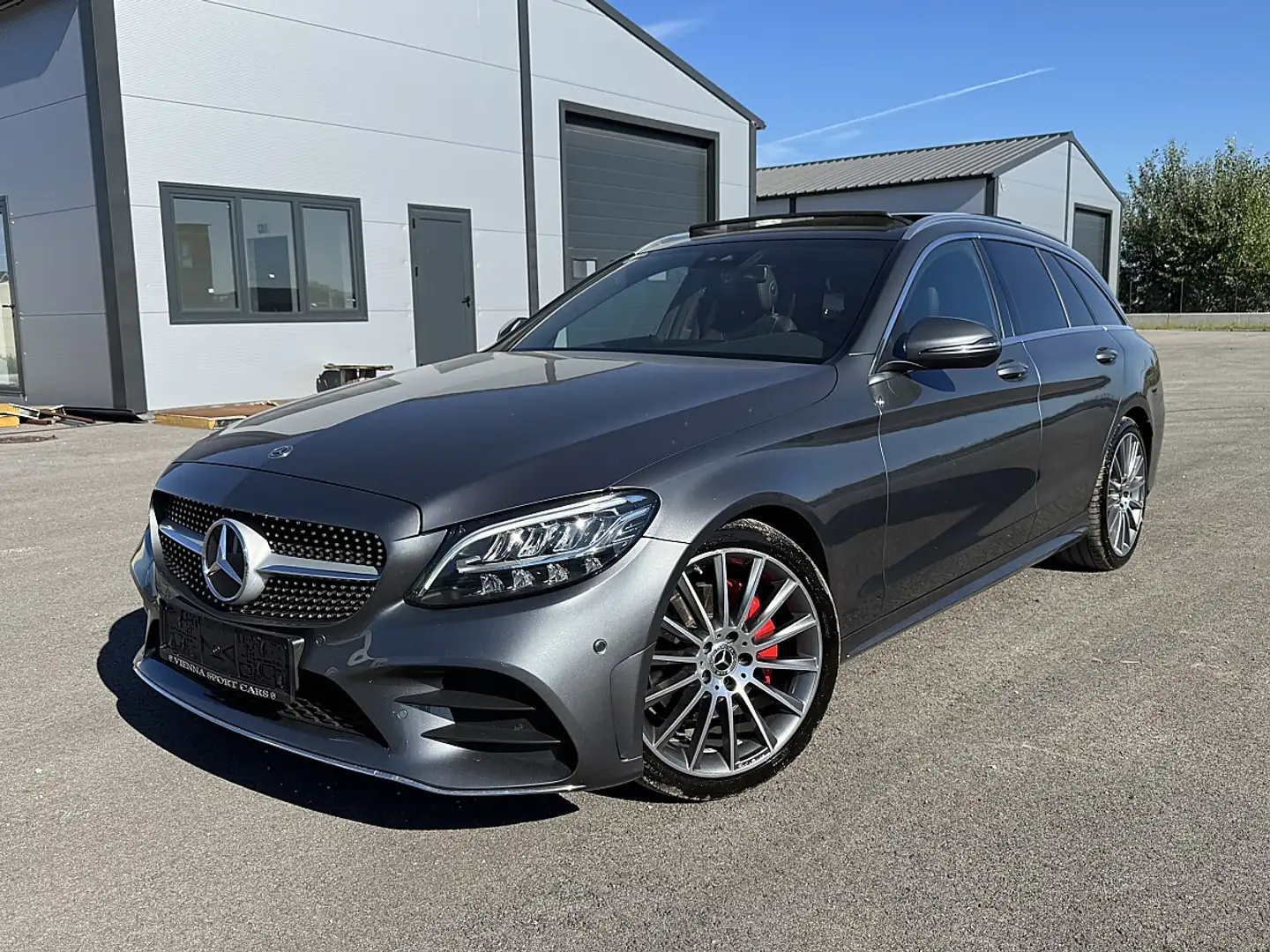 Mercedes-Benz C 220 C220d AMG Line*Facelift*Top-Ausstattung* Grau - 2