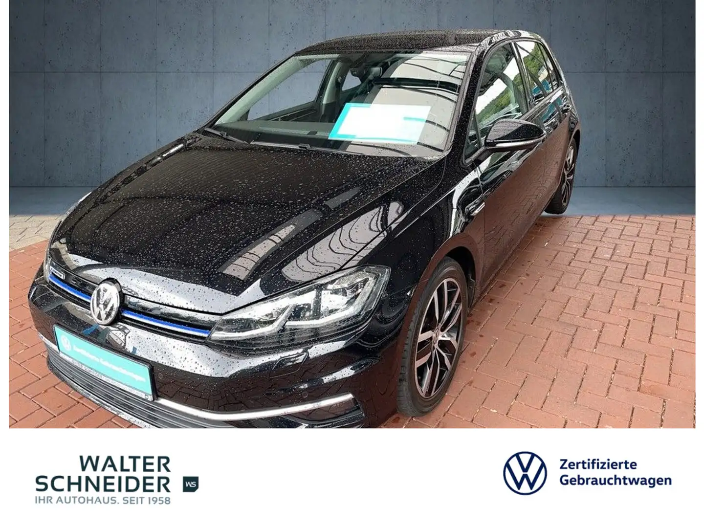 Volkswagen Golf 1.5 TSI Highline Navi LED SHZ Schwarz - 1