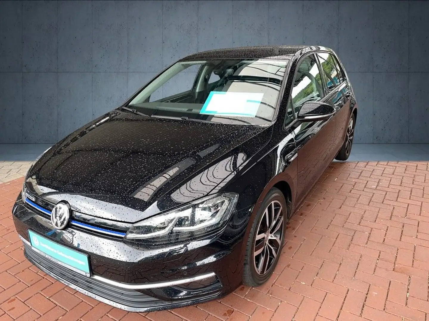 Volkswagen Golf 1.5 TSI Highline Navi LED SHZ Negro - 2