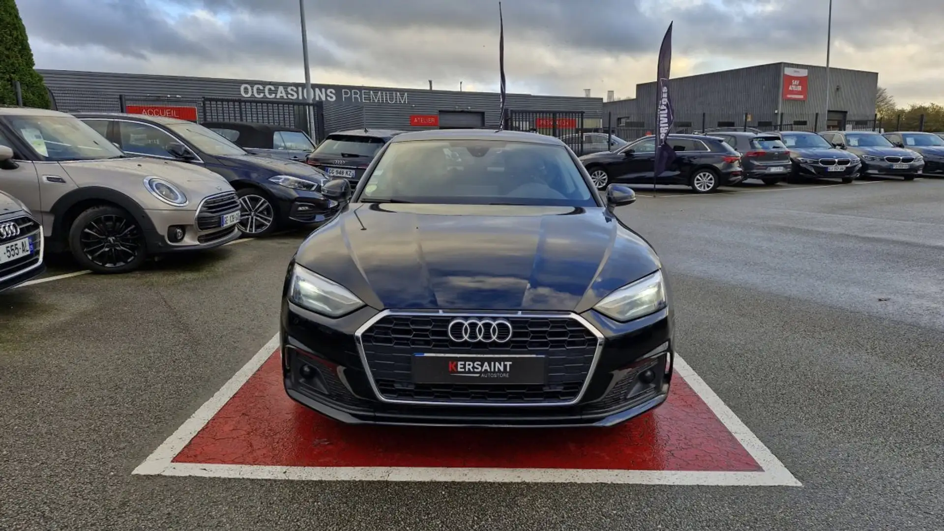 Audi A5 II 35 TDI 163 S tronic 7 BUSI LINE SB Noir - 2