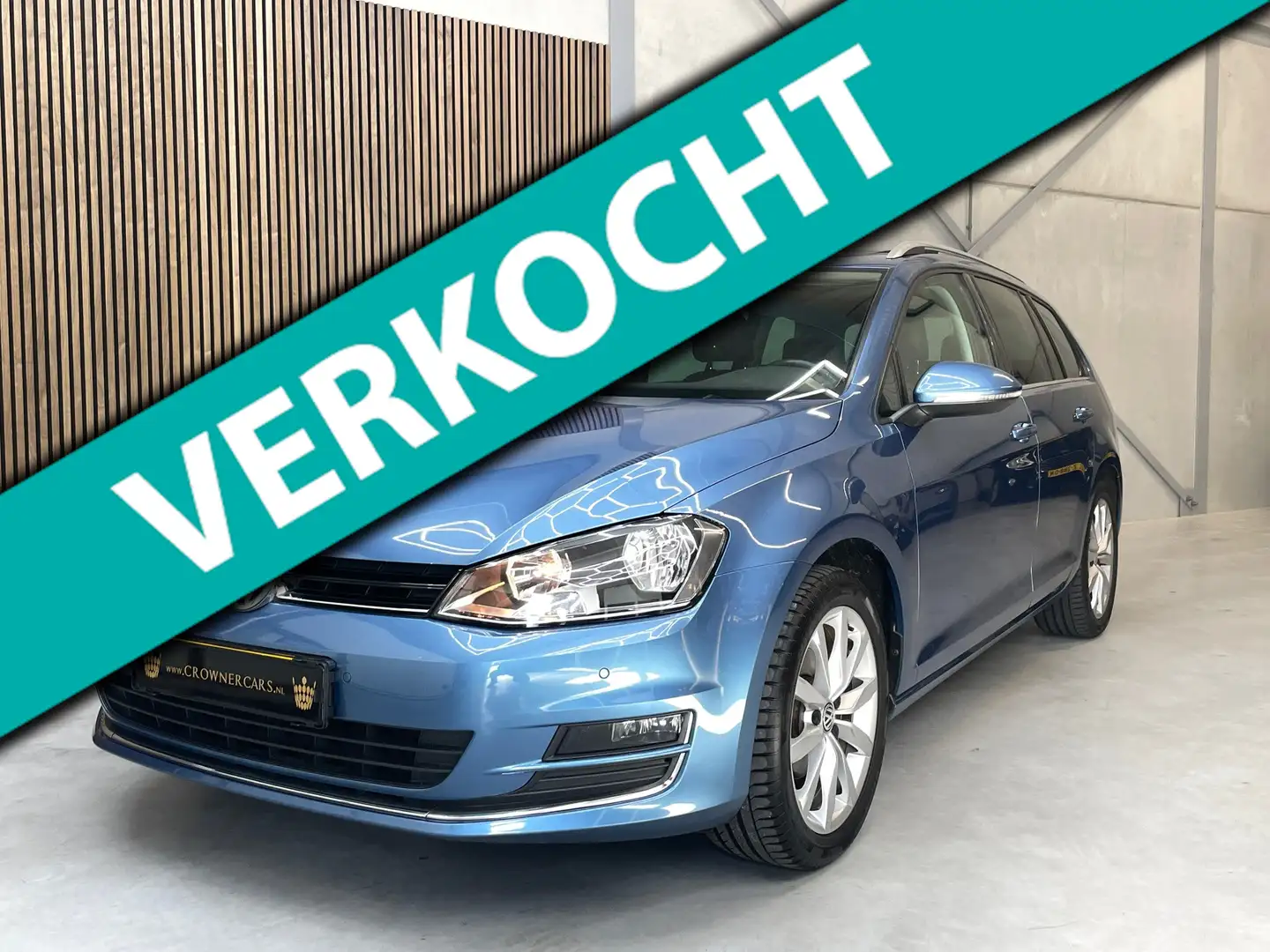 Volkswagen Golf Variant 1.2 TSI Business Edition Connect |NL Auto | Panoda Blauw - 1