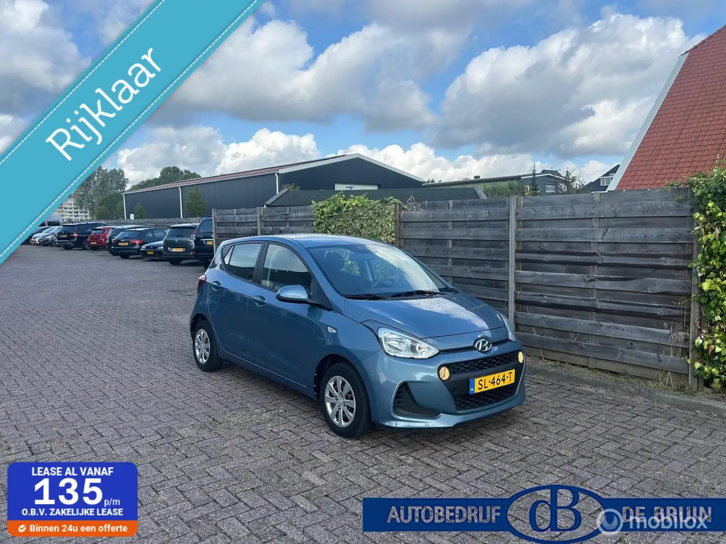 Hyundai i10 1.0i Comfort Navigatie Blauw - 1