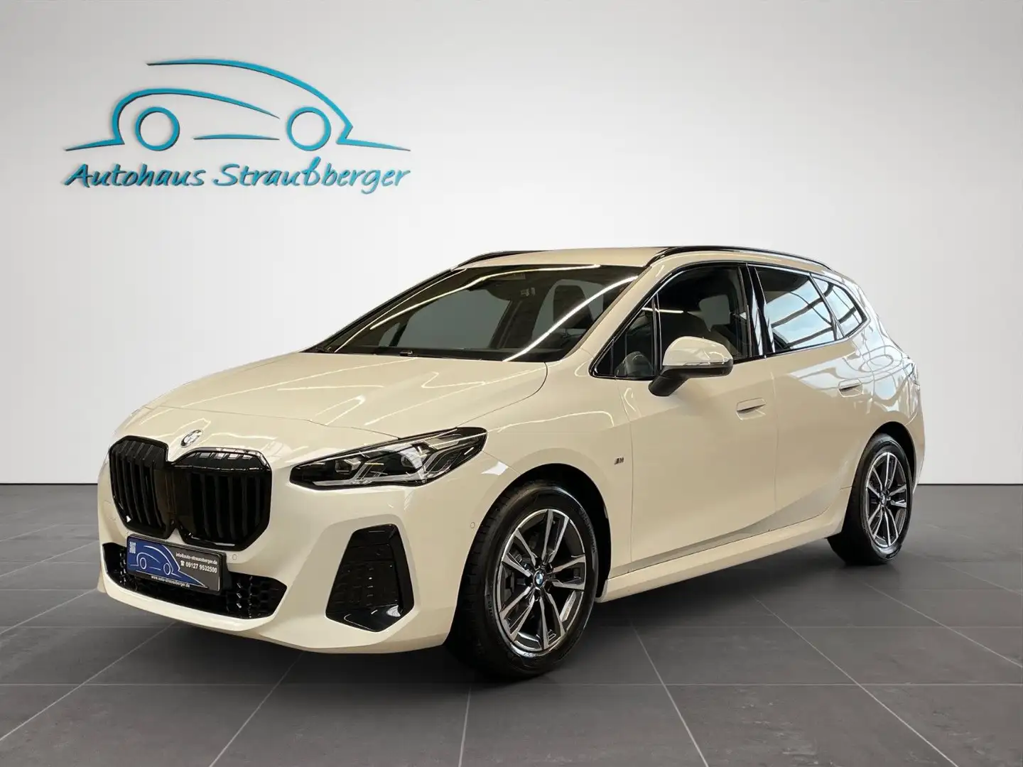 BMW 218 218d AT M Sport AHK ACC 360° HUD DA+ KZU QI WiFi Blanc - 2