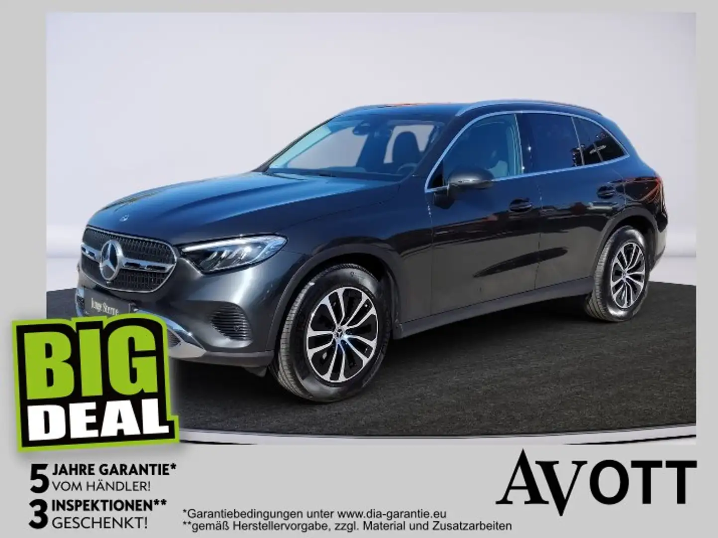 Mercedes-Benz GLC 220 d 4M Advanced AHV AHK AUT Akkustikglas Grau - 1