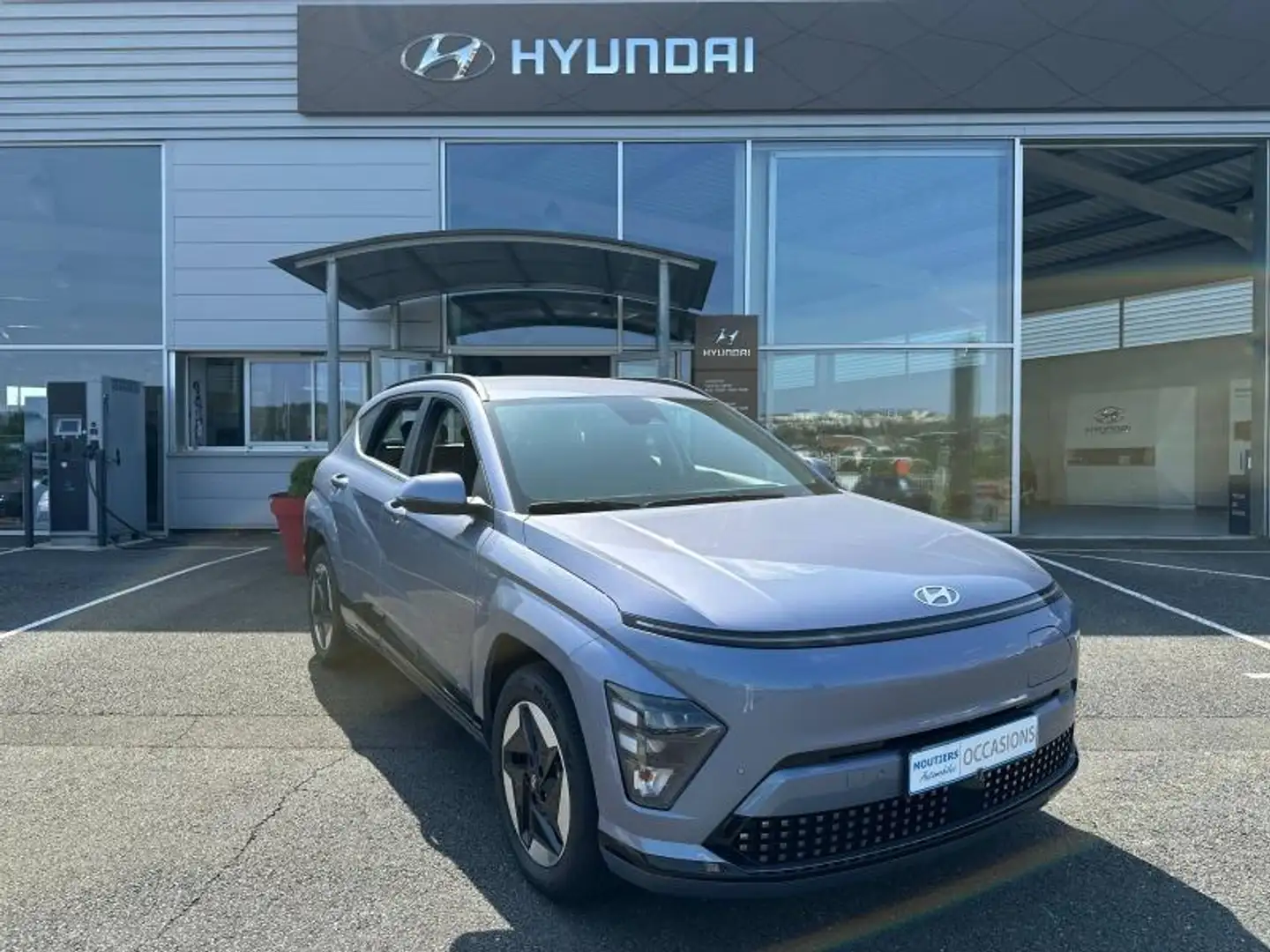 Hyundai KONA Electric 65kWh - 217ch Intuitive Bleu - 1