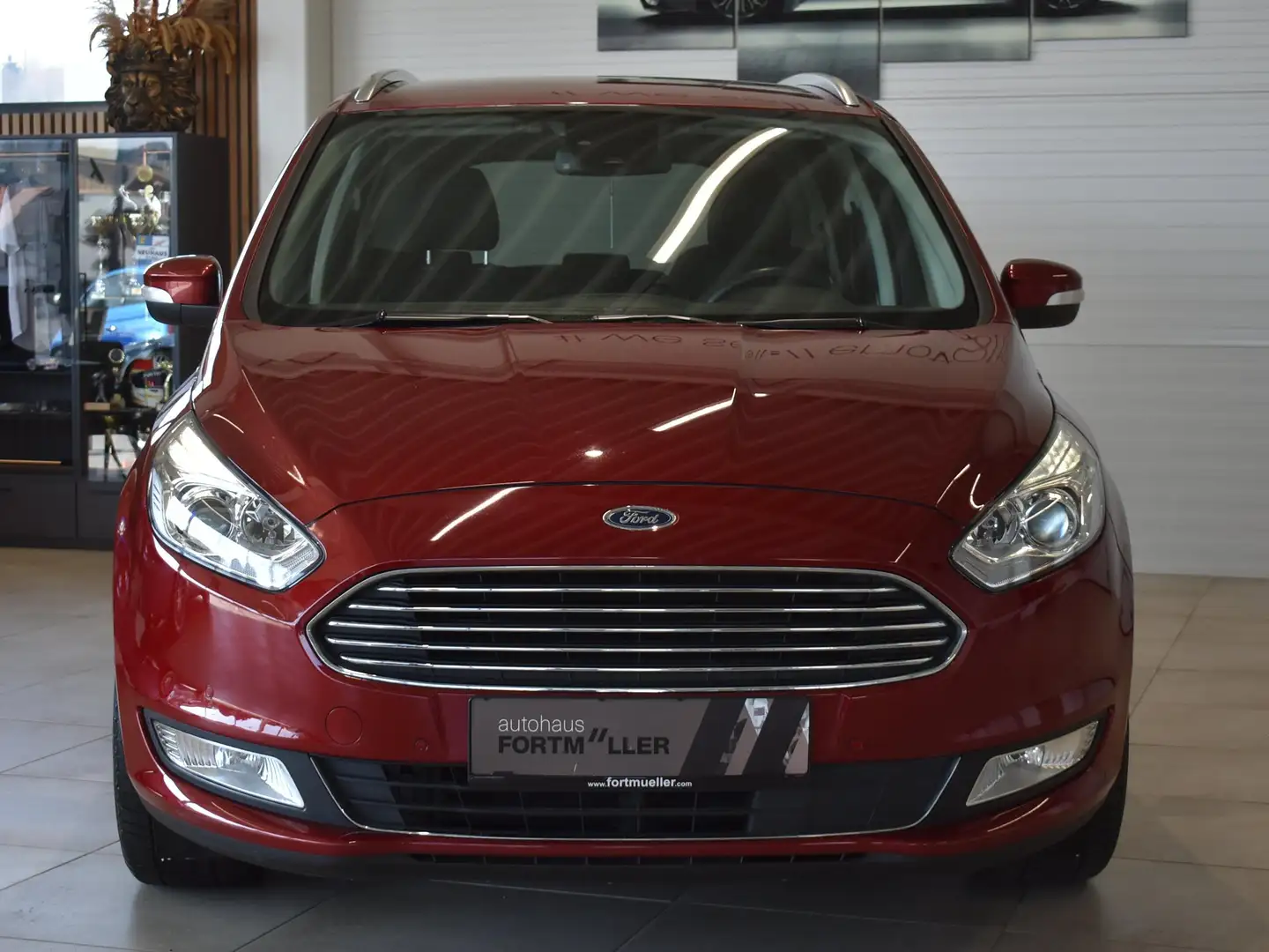 Ford Galaxy Titanium //7 Sitzer //AHK //30.000Km Rot - 2
