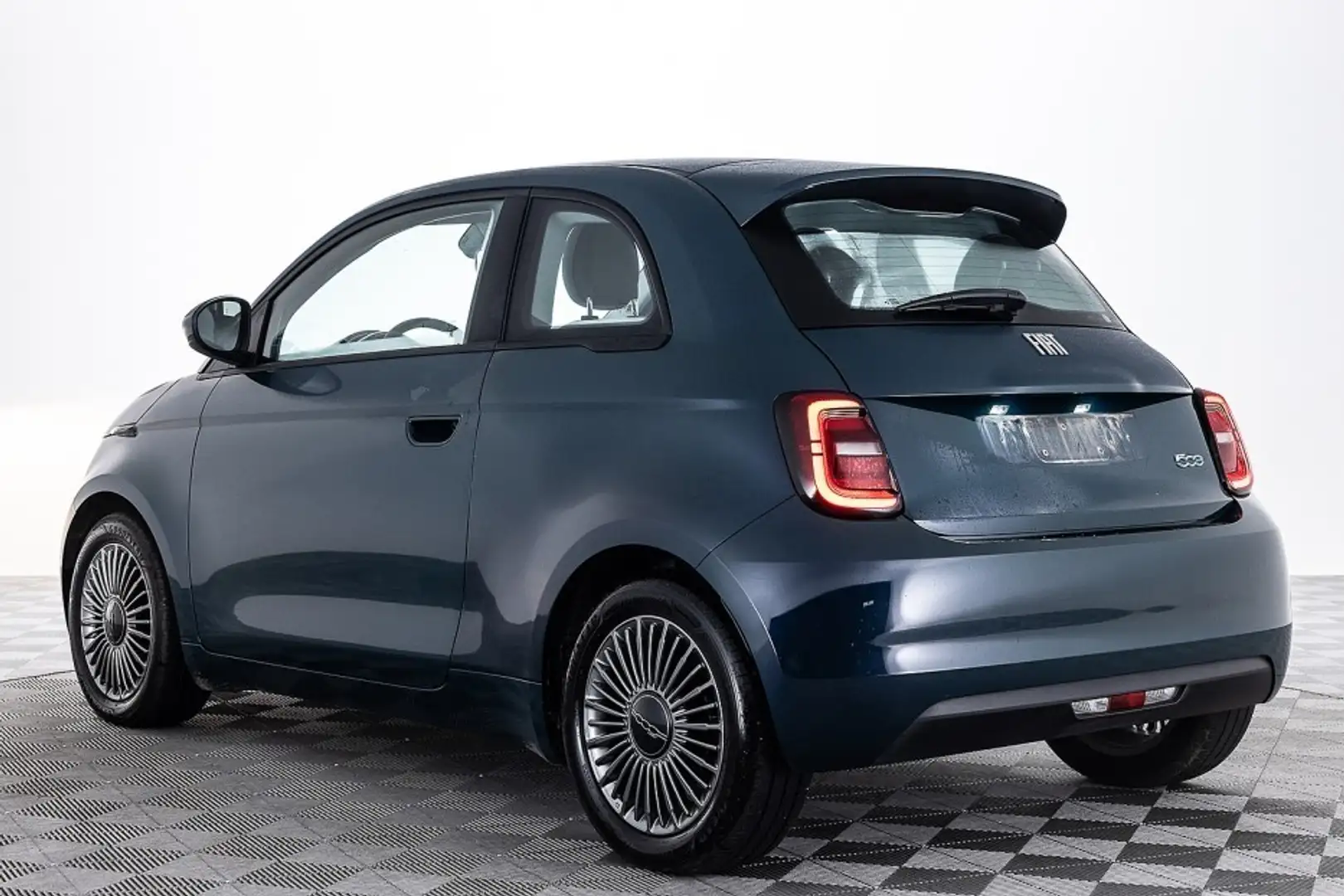 Fiat 500e Icon 42 kWh | CARPLAY | NAVI | ECC | VELGEN Blauw - 2