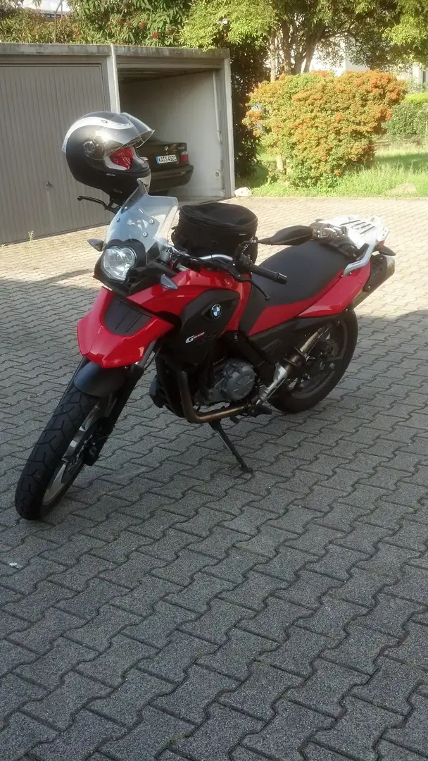 BMW F 650 GS Reise-Enduro Piros - 1
