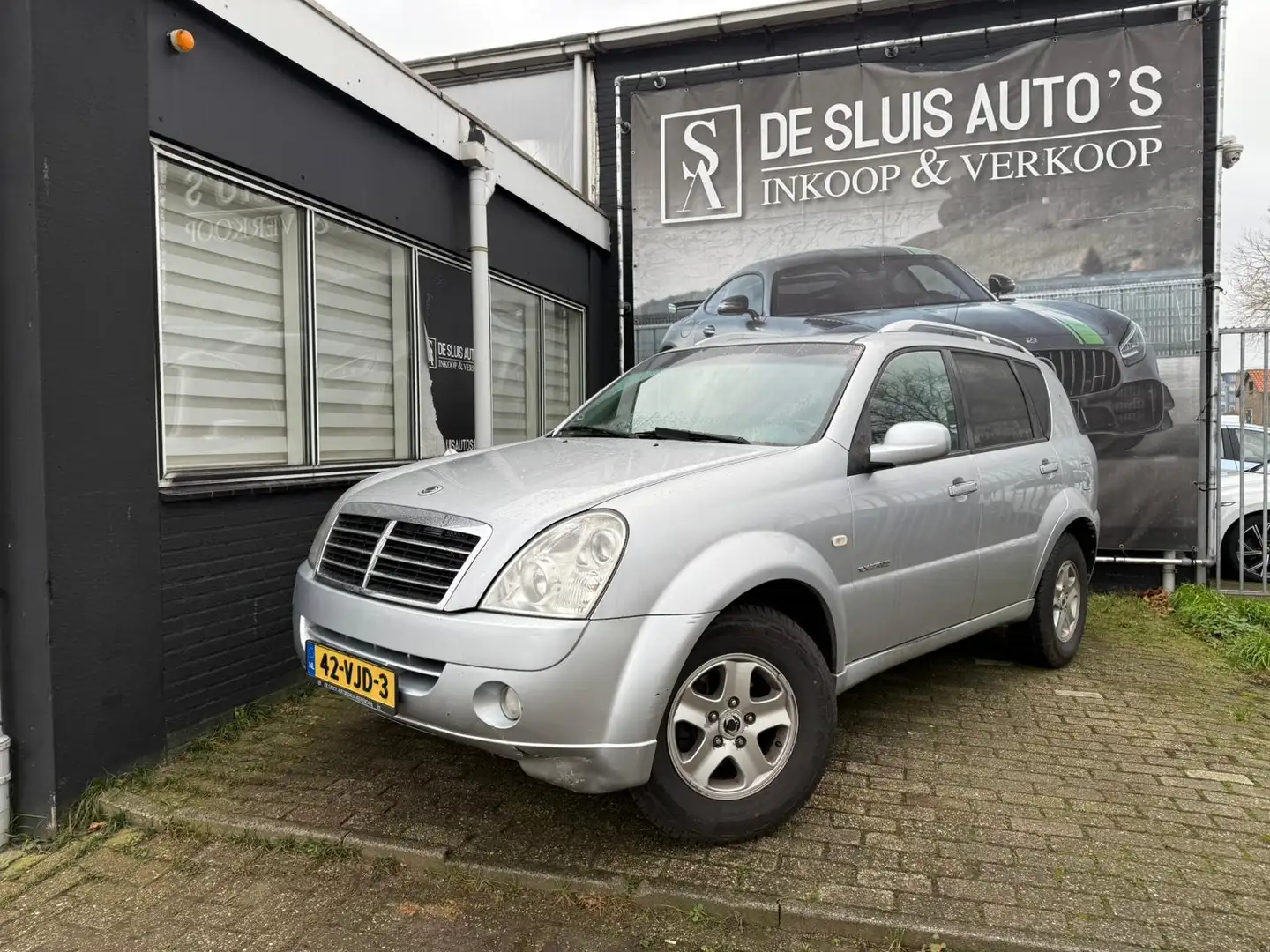 SsangYong Rexton RX 270 Xdi AUTOMAAT GRIJS KENTEKEN Grau - 2