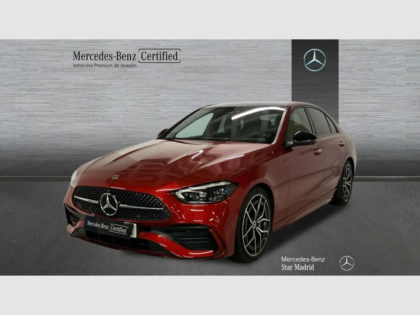 Mercedes-Benz C 220 d Rouge - 1