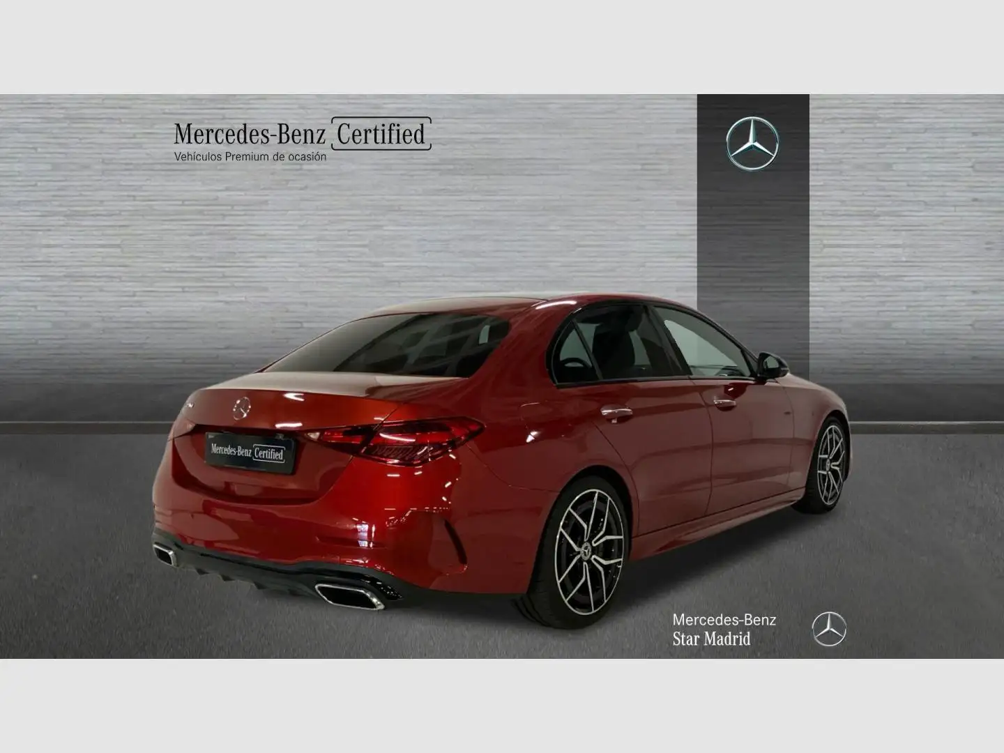 Mercedes-Benz C 220 d Rouge - 2