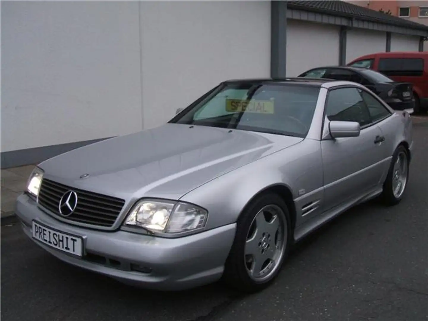 Mercedes-Benz SL 320 *Voll-AMG-Edition-Panorama-Hardtop... Argent - 2