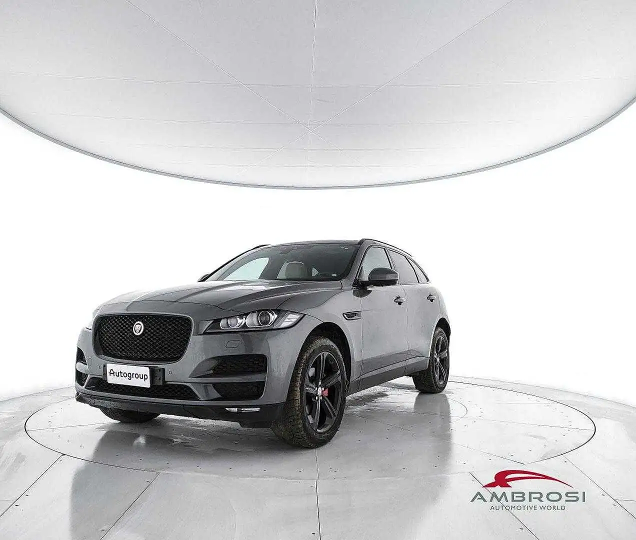 Jaguar F-Pace 2.0 D 180 CV AWD aut. Prestige Szary - 1
