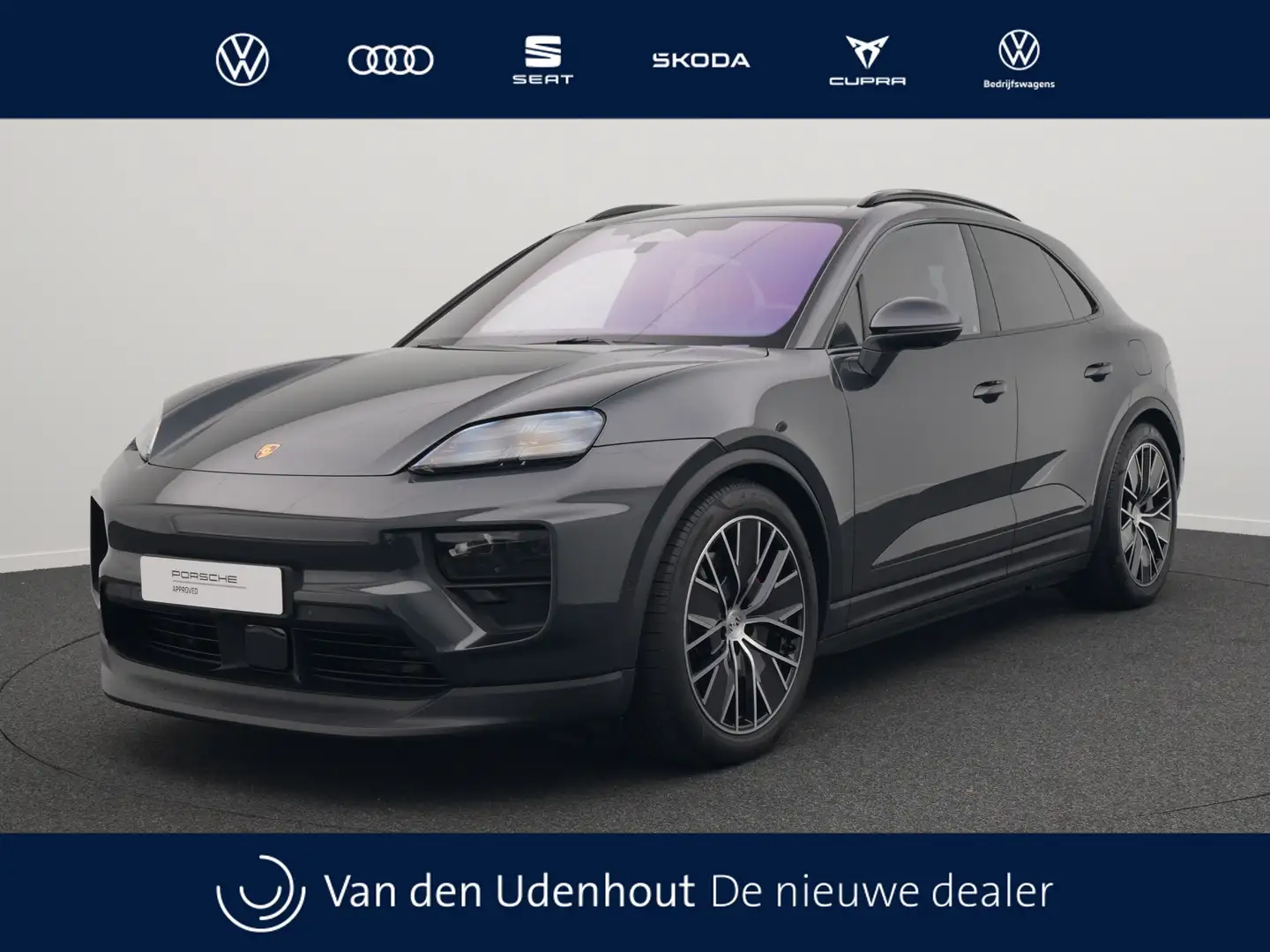 Porsche Macan 4S Grijs - 1