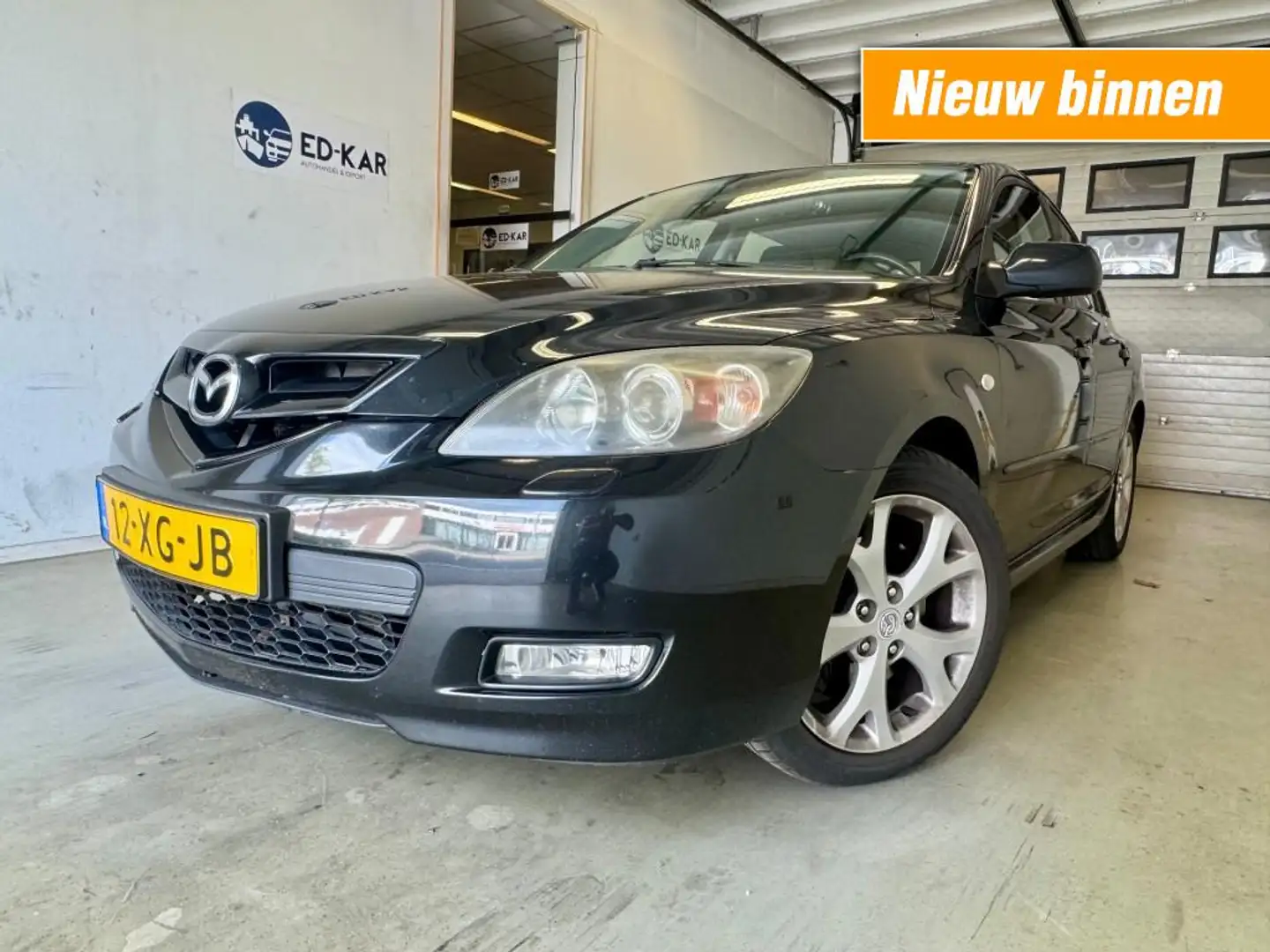 Mazda 3 2.0 S-VT GT-M CLIMA KEY-LESS 17 INCH 2DE EIG NAP A Zwart - 1