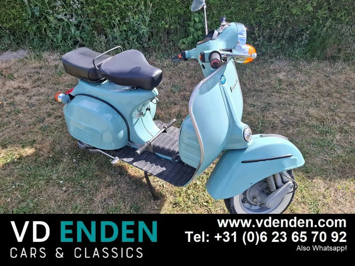Vespa 80cc Vintage MotoScooter Verde - 2
