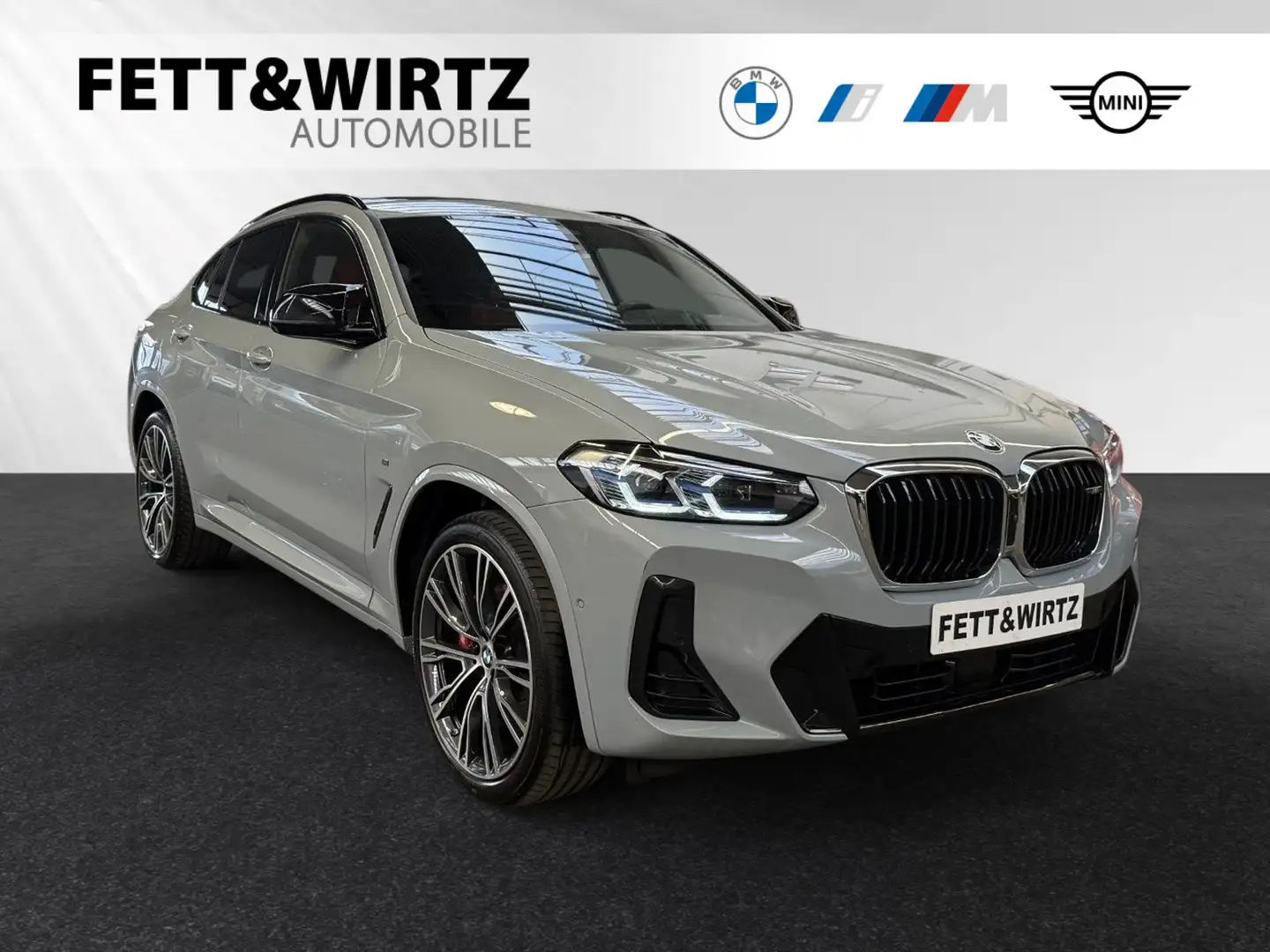 BMW X4 M 40d Head-Up|Harman/Kardon|Pano|AHK Gris - 1
