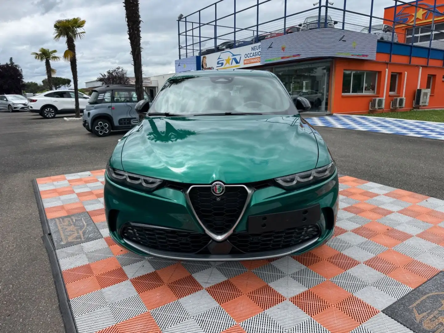 Alfa Romeo Tonale 1.6 Multijet 130 TCT6 SPRINT PACK TI JA 19\u0026am Zielony - 1