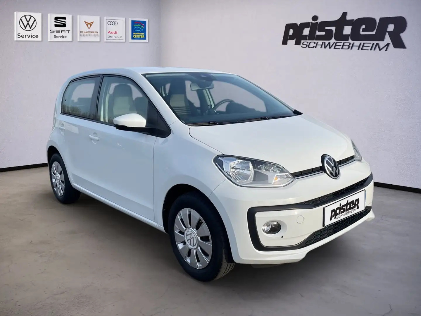 Volkswagen up! 1.0 move+SHZ+GRA+PARKPILOT+RÜCKFAHRKAMERA Wit - 2