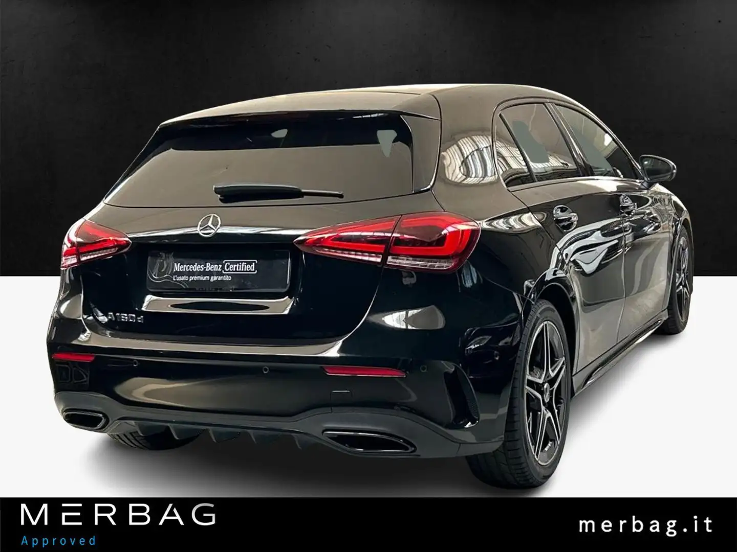 Mercedes-Benz A 180 180 d Automatic Premium Night edition Nero - 2