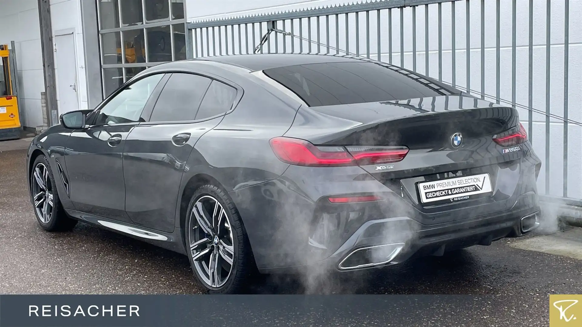 BMW M850 i xDrive Gran Coupé Laser,DrAsPro,Park+,IAL Grau - 2