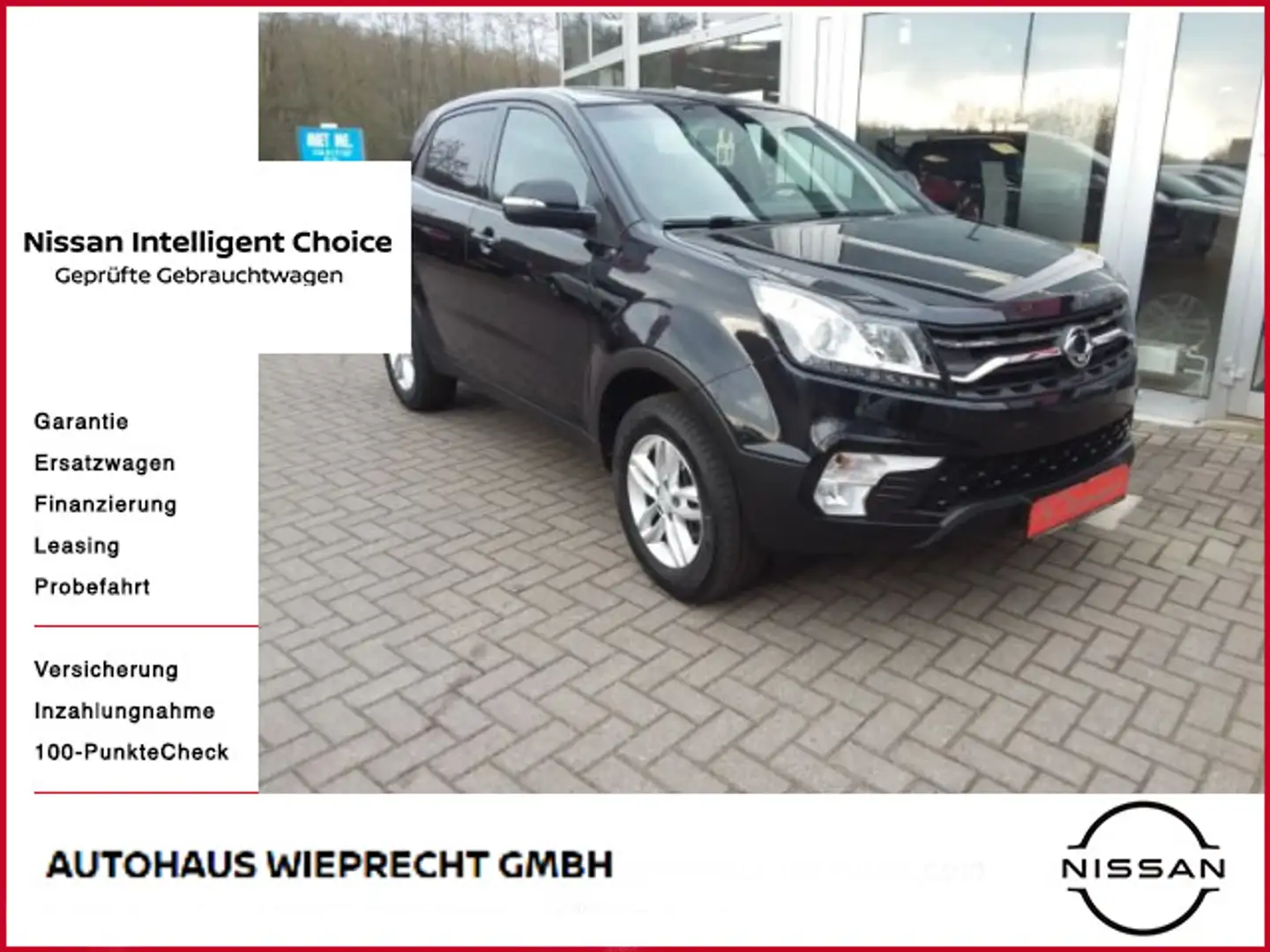 SsangYong Korando Intuition Schwarz - 1