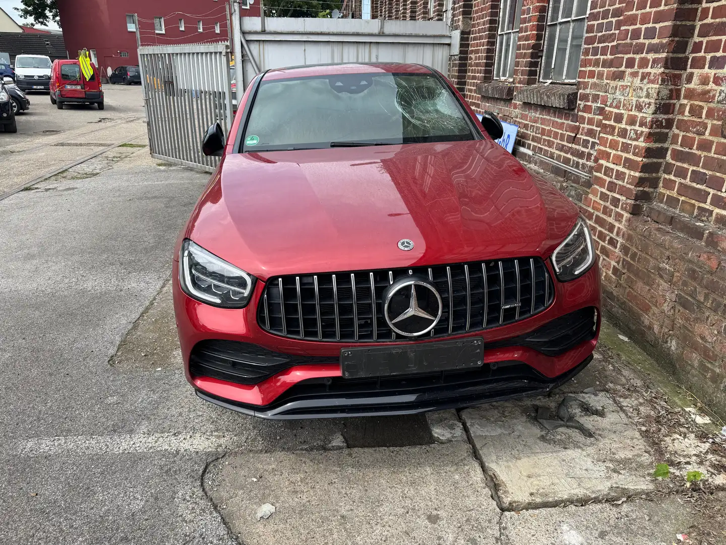 Mercedes-Benz GLC 43 AMG GLC 43 AMG 4Matic Coupé Automatik 360° 1. HD Piros - 2