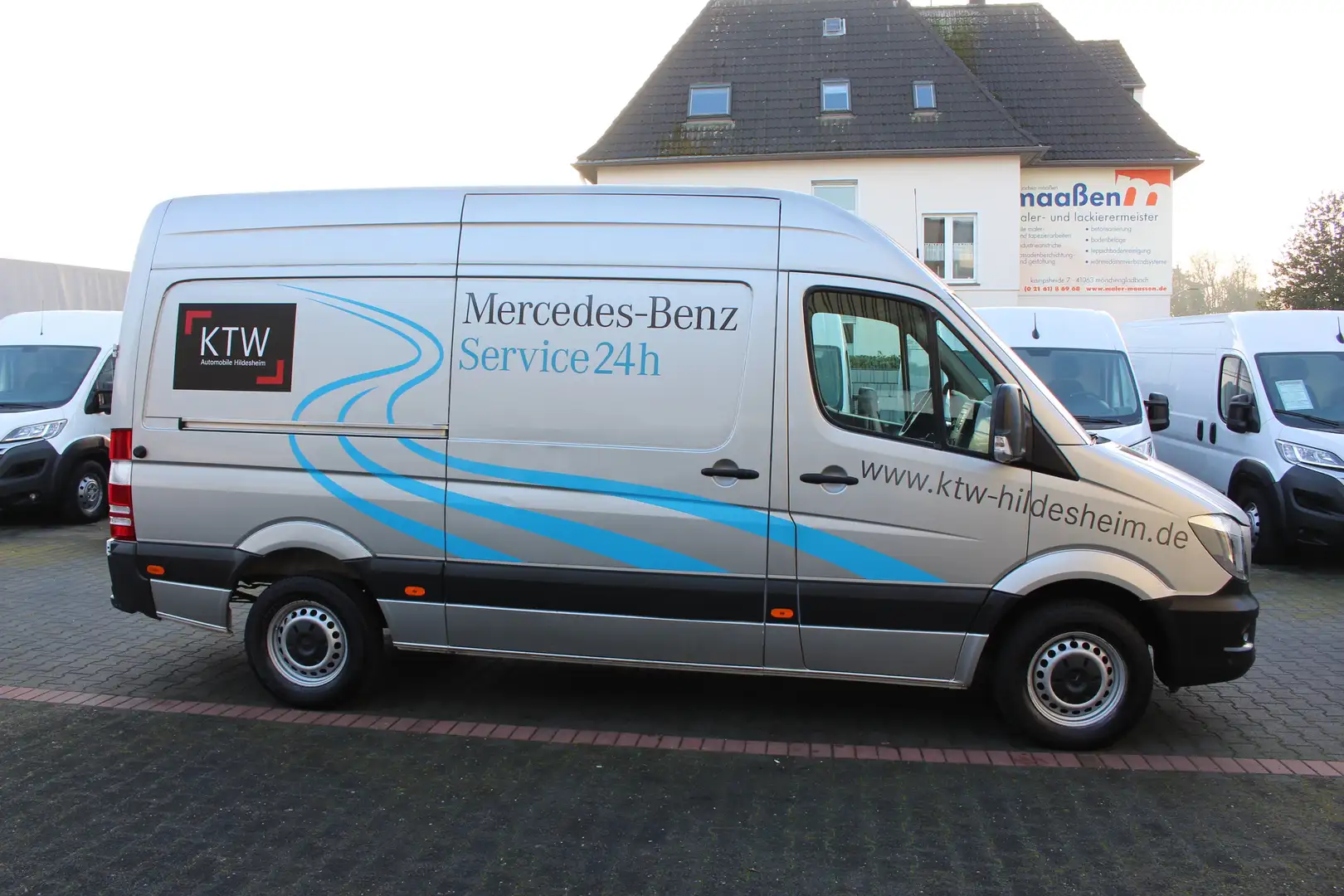 Mercedes-Benz Sprinter Kasten 216/316 CDI 3,4T*Klima*Holzboden Argent - 2