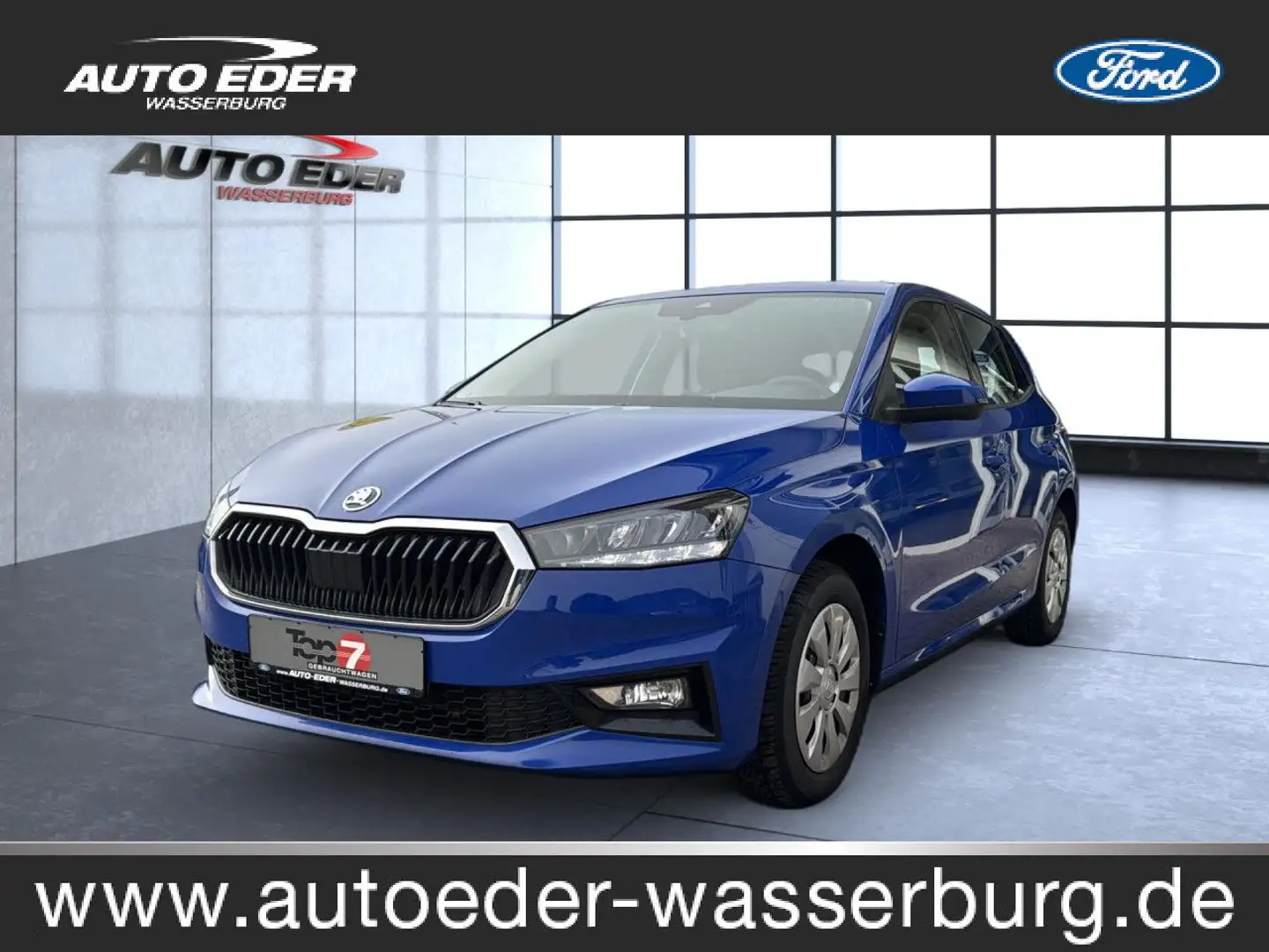 Skoda Fabia Selection 1.0 Bluetooth LED Klima Blau - 1