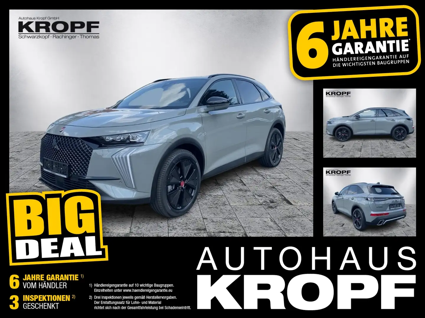 DS Automobiles DS 7 7 E-tense Performance Line + Hybrid RFK SH 2xPDC Grey - 1