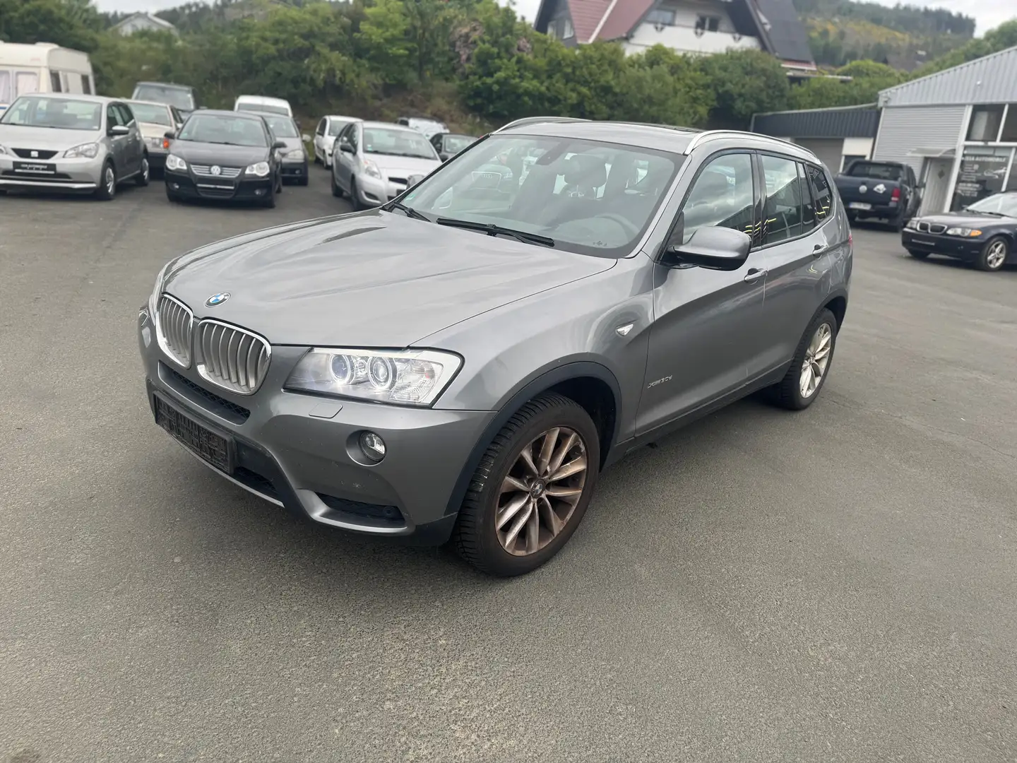 BMW X3 xDrive 30 d/Automatik/Pano/Leder/Euro5/Xenon/LED Grijs - 1