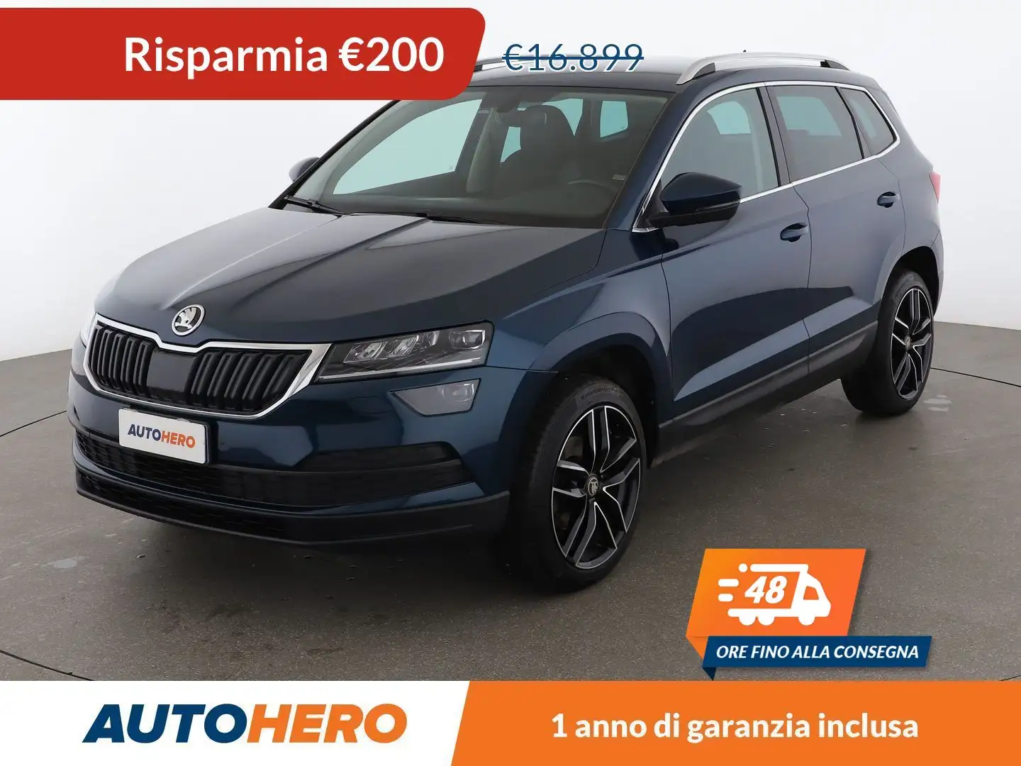 Skoda Karoq 1.6 TDI Style DSG Blu/Azzurro - 1