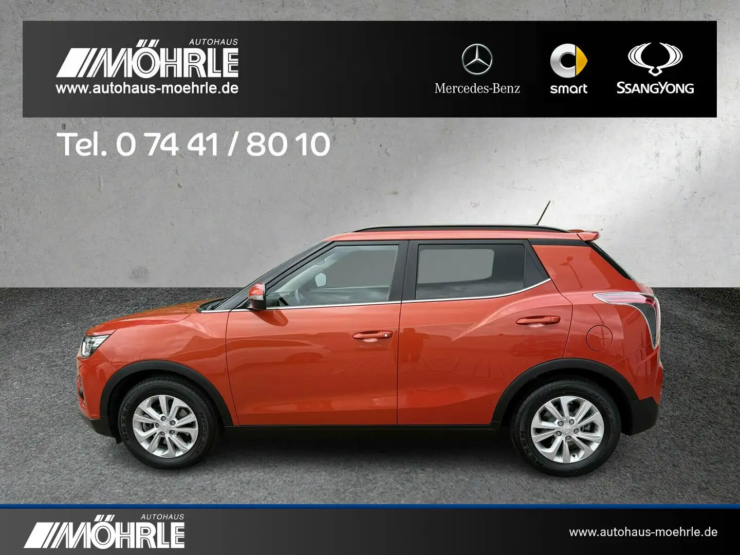 SsangYong Tivoli Tivoli 1.5 P Quartz 2WD AHK Kamera Sitzheizung Portocaliu - 2