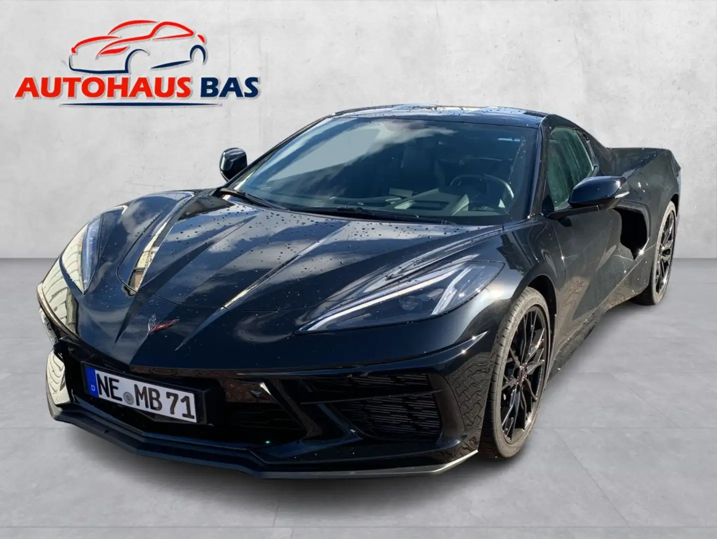 Corvette C8 Coupe 3LT * Sport * Europa + Lift + 3 Jahre* Negro - 1