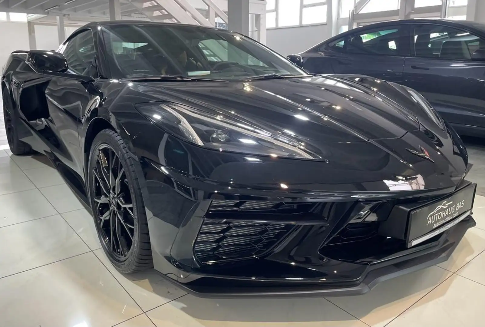 Corvette C8 Coupe 3LT * Sport * Europa + Lift + 3 Jahre* Zwart - 2