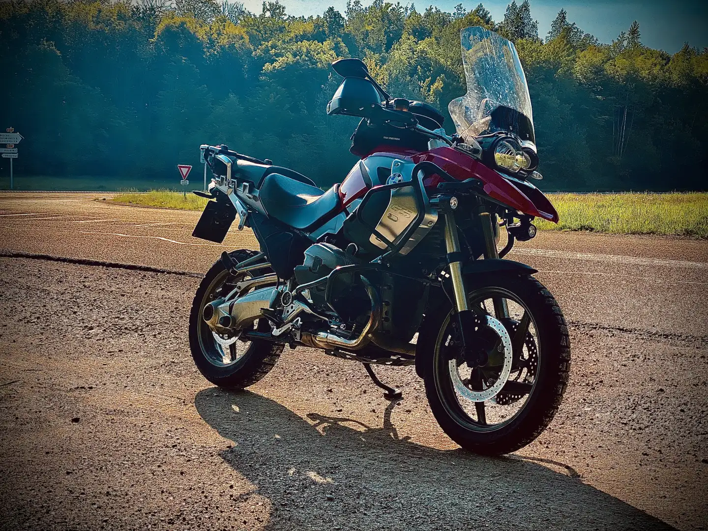 BMW R 1200 GS Rouge - 1