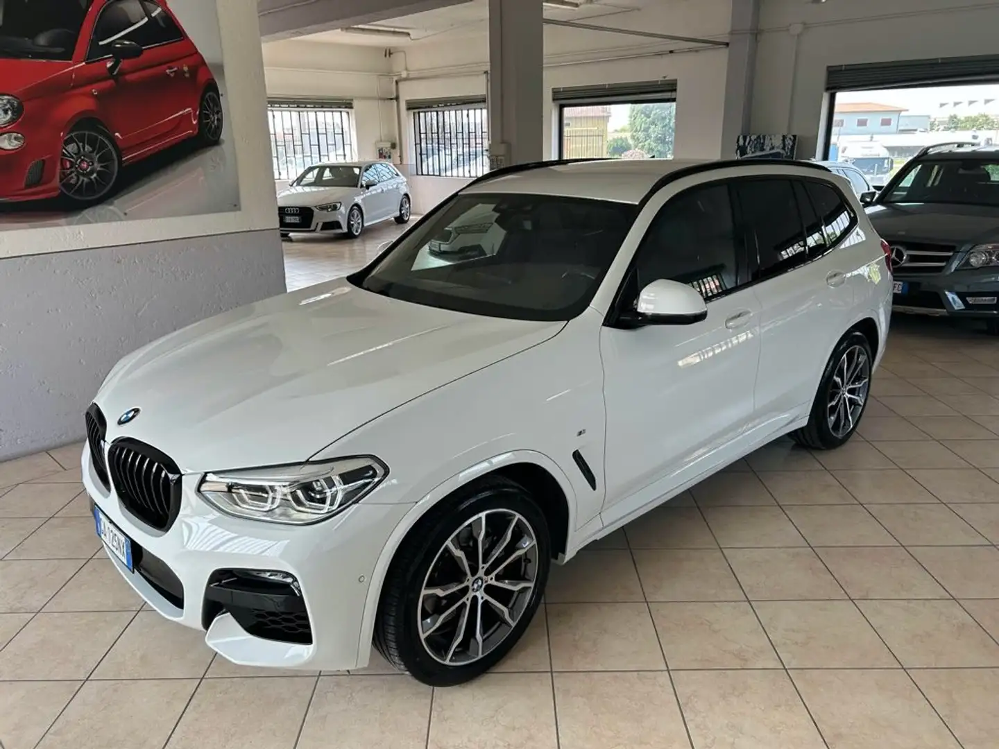 BMW X3 xDrive20d Msport Blanc - 1