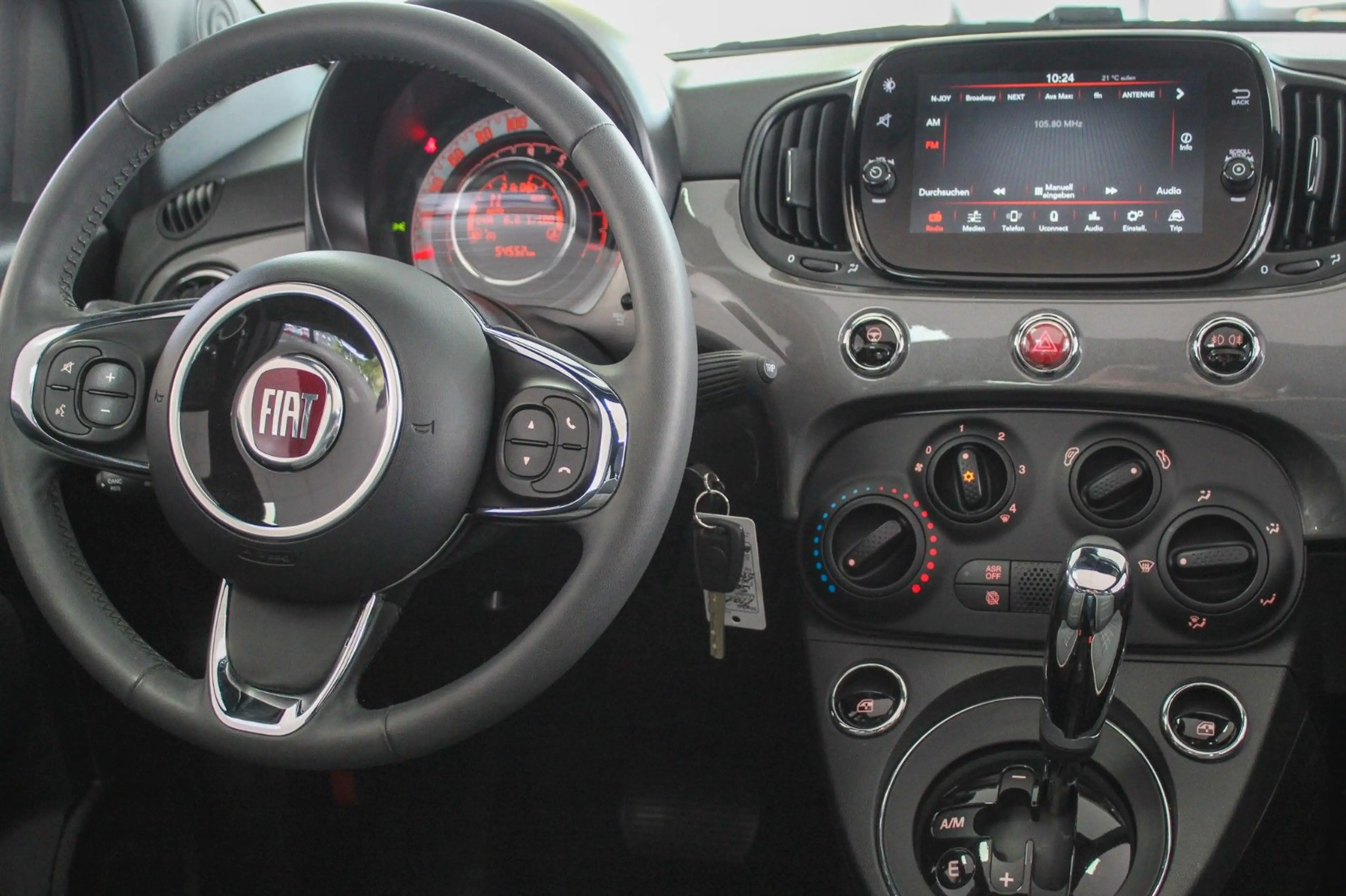 Fiat 500C 1.2 Automatik Lounge PDC CarPlay Top! — photo 13