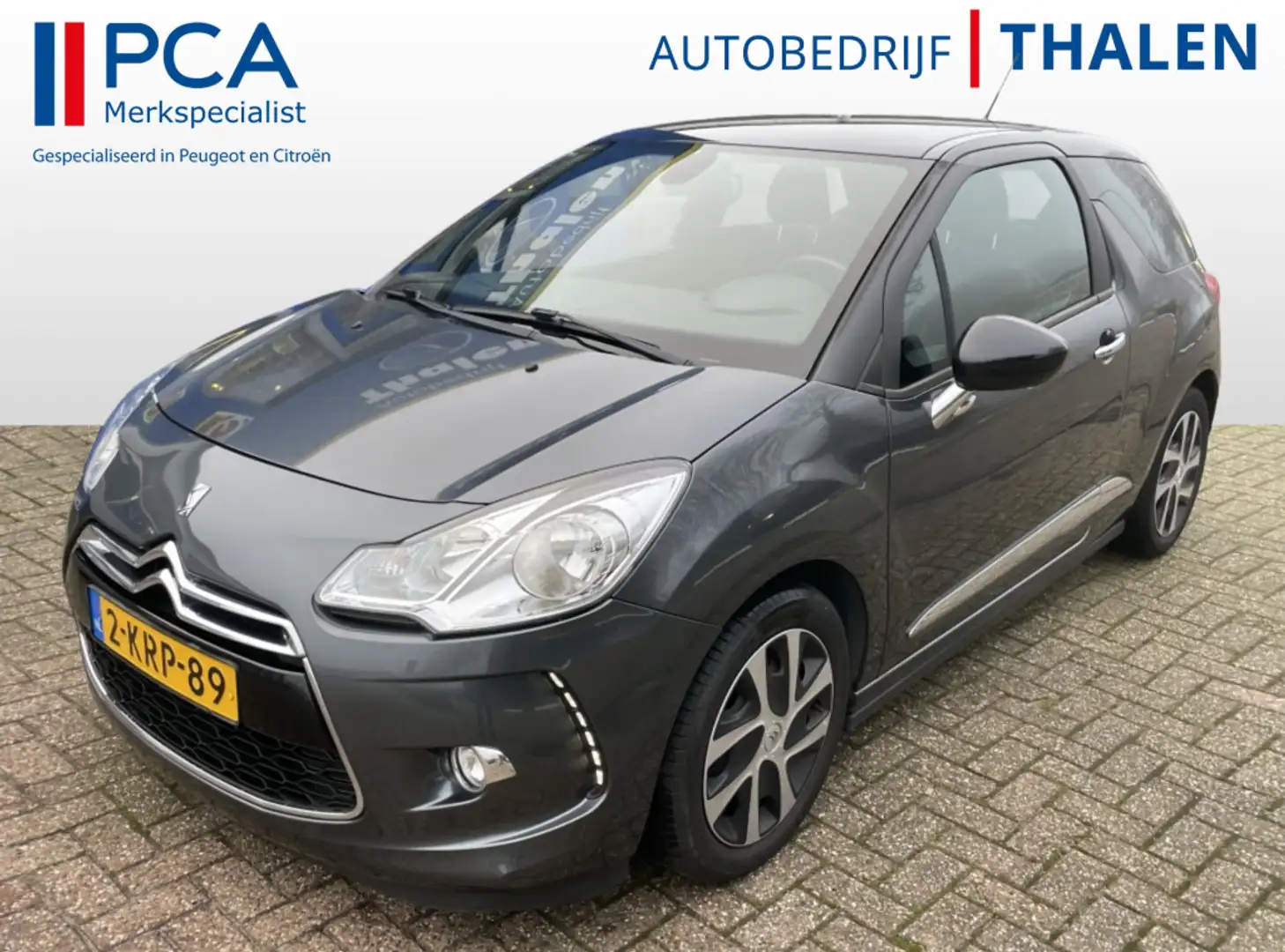 Citroen DS3 1.2 VTi So Chic Grijs - 1